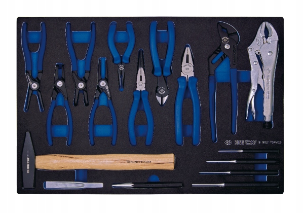 King Tony Zestaw narzędzi wkład do wózka morsy kombinerki 17cz 9-90217GRV02