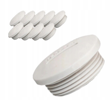 Záslepka otvoru pro kabely Tlumič pro metrický závit Mg 63 Set 10 ks