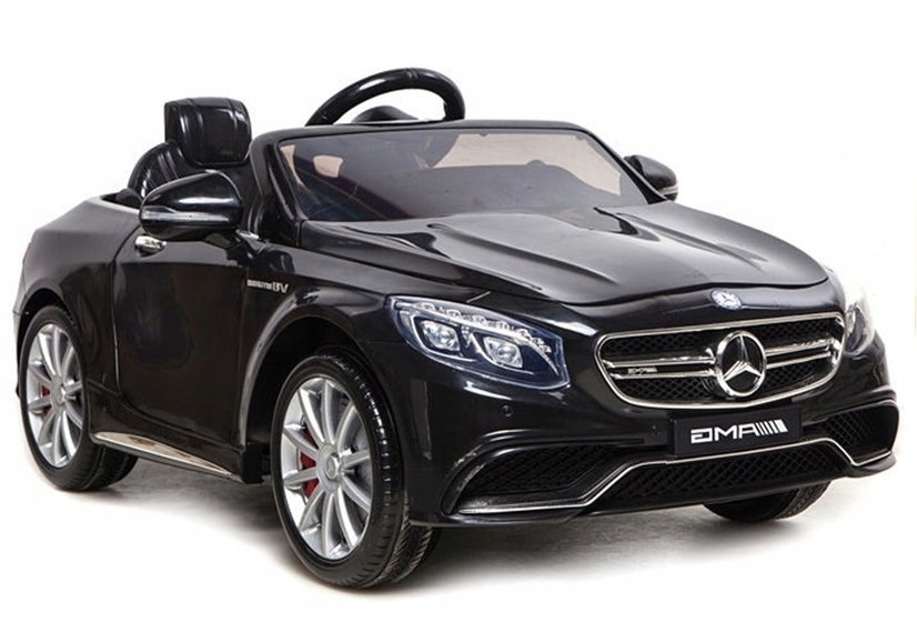 Auto na Akumulator Mercedes S63 Amg Czarny Lakierowany Lean Cars