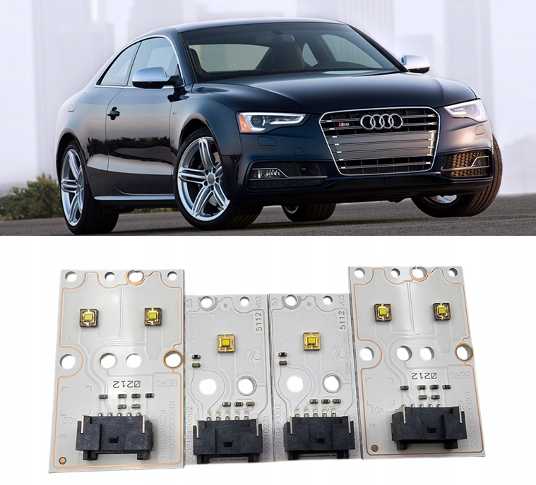 Moduly Csl Bílý Drl Audi A5 2013-2017 Xenon Komplet Levý Pravý