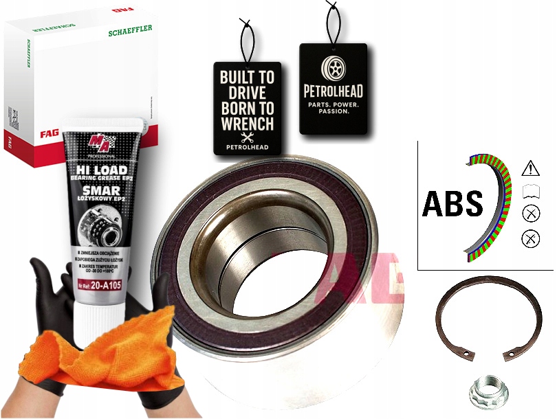 Sada Ložiska Kola Zadní L/p Bmw 2 F22 F87 2 F23 3 F30 #Petrolhead Pro+ Kit7