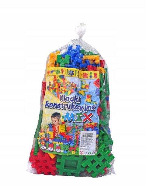 

Klocki Wafle Zestaw Mix 110 elementów