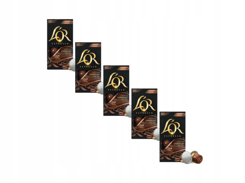 Kapsułki L'or Espresso Chocolate do ekspresów Nespresso 5 x 10 szt.