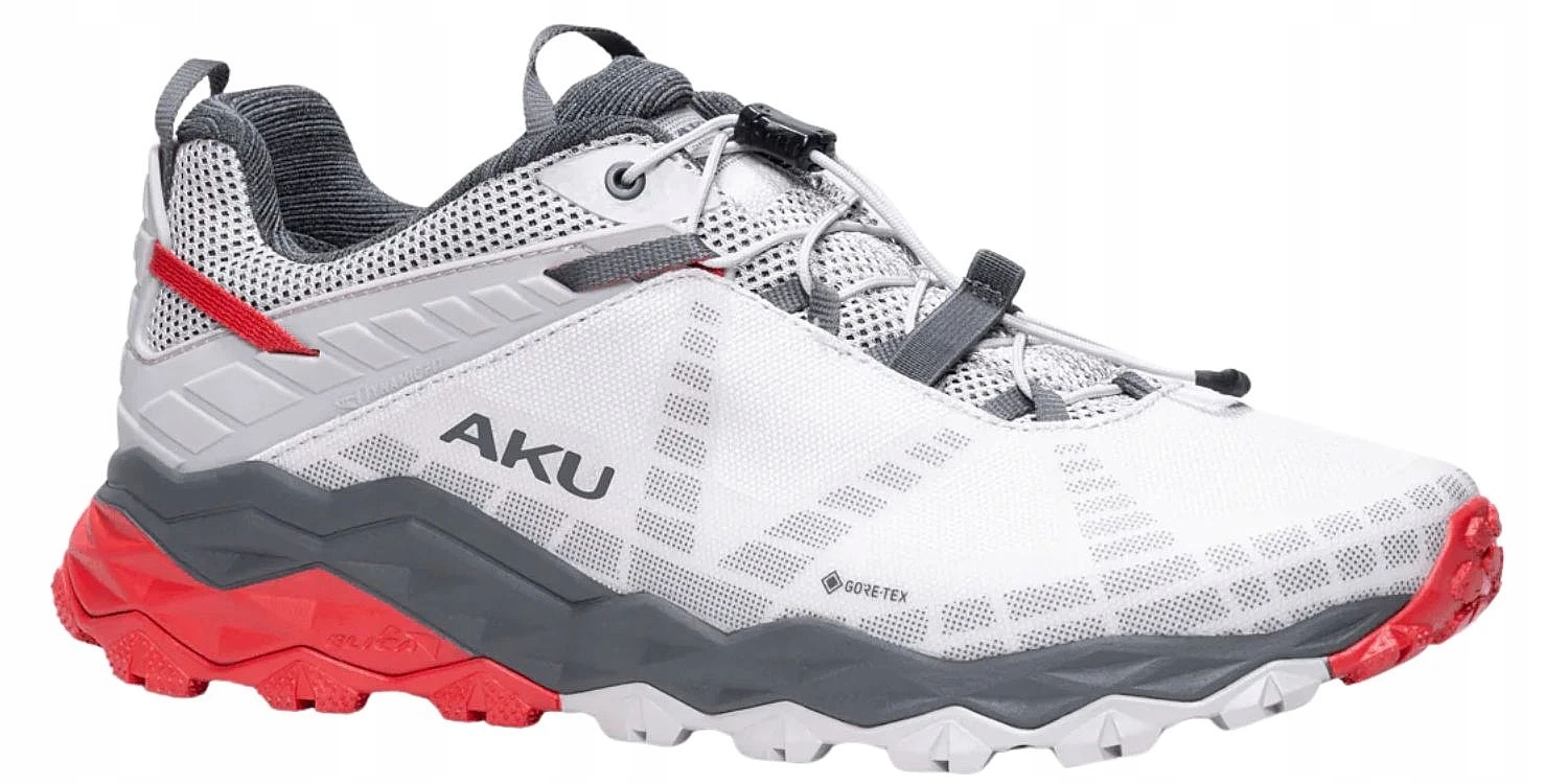 buty Aku Flyrock Gtx Light Grey/Red men´s