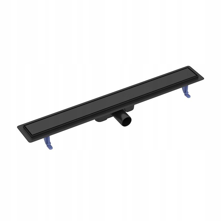 Odpływ liniowy Cersanit Tako 80 cm Dwustronny Czarny Mat modny S907-019
