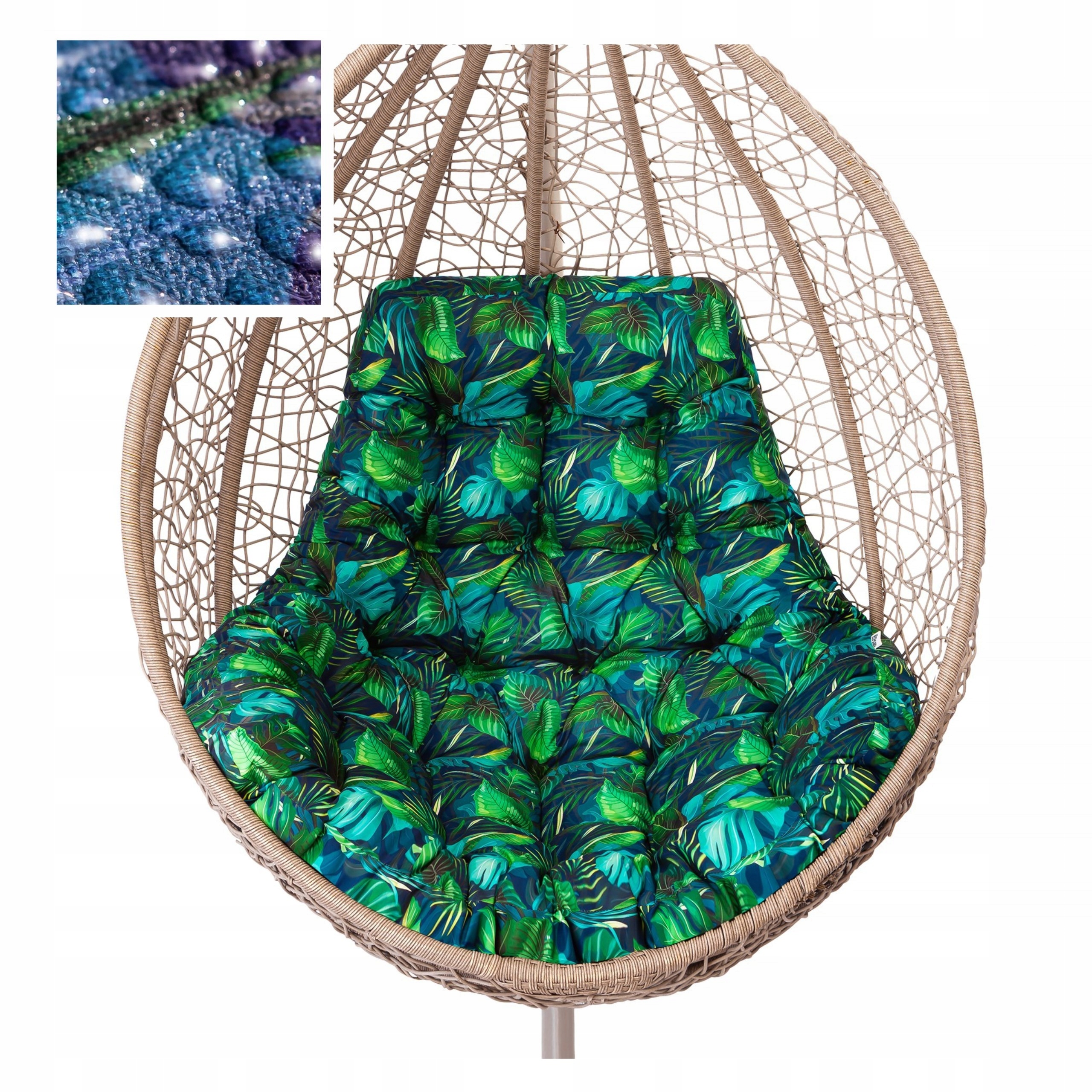 Vankúš na závesnú hojdačku, Vodotesný vankúš na kreslo kokón hniezdo