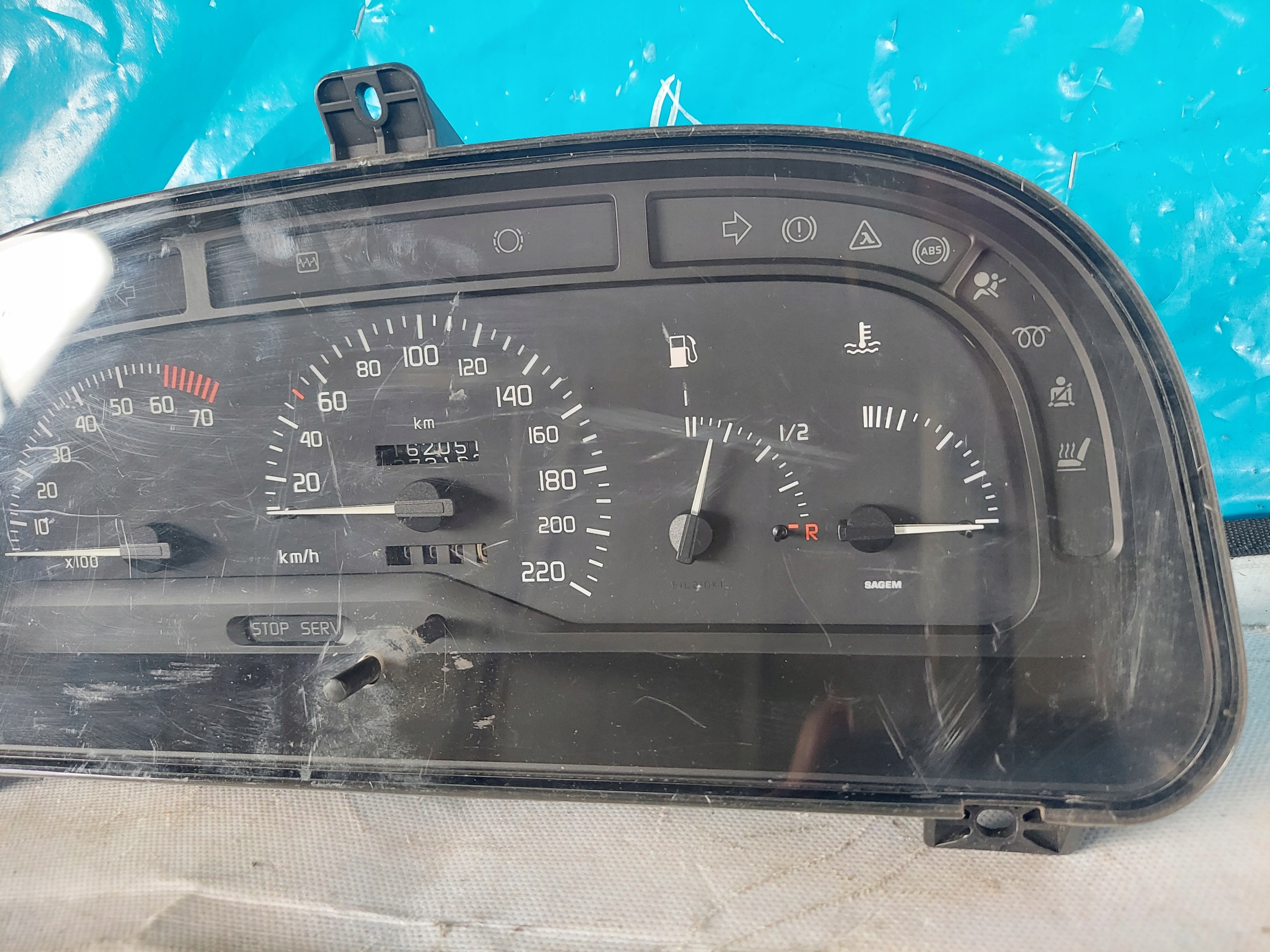 dials clock LAGUNA and 1.8 B 7700844747