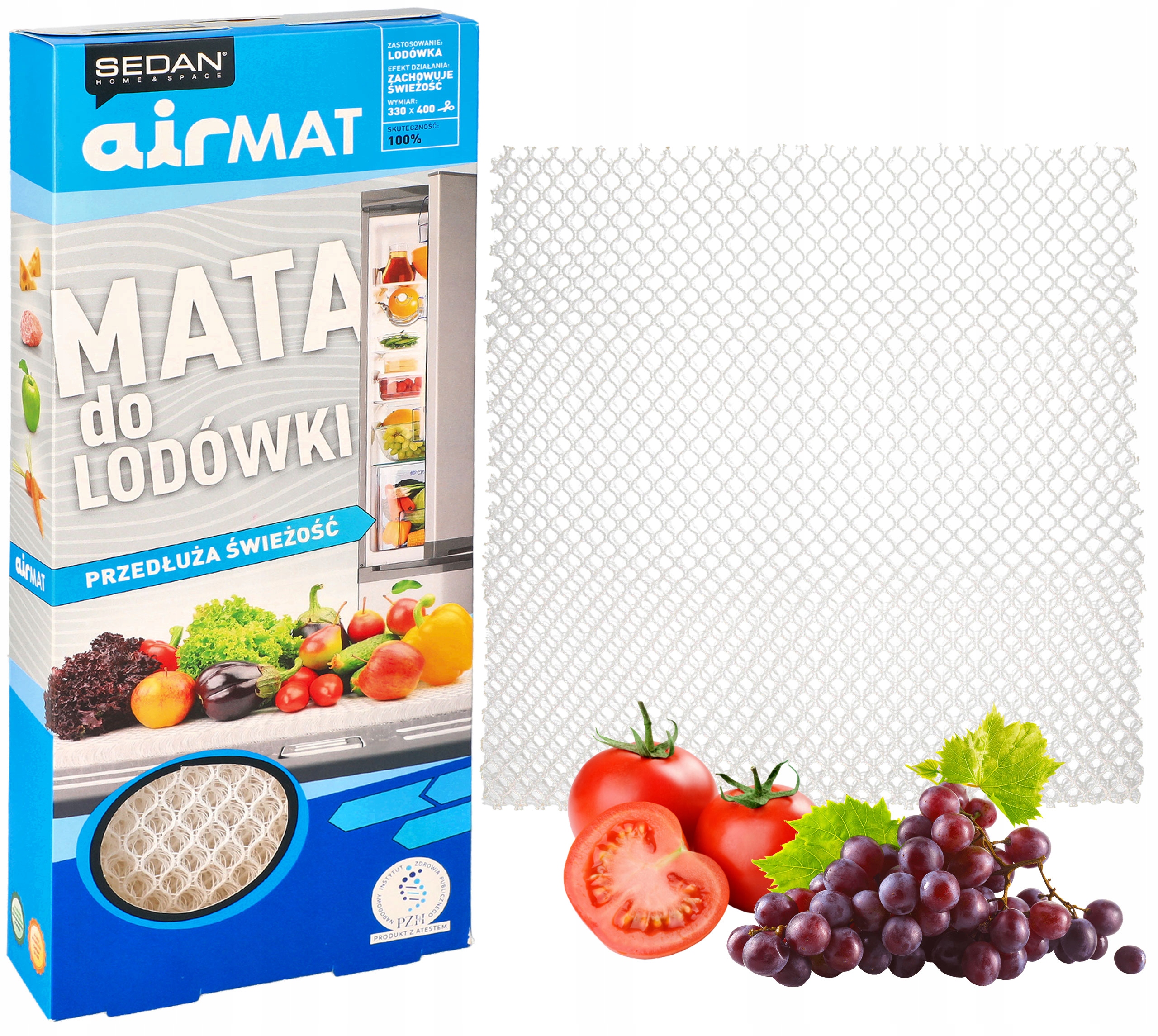 

Mata antybakteryjna antypleśniowa do lodówki