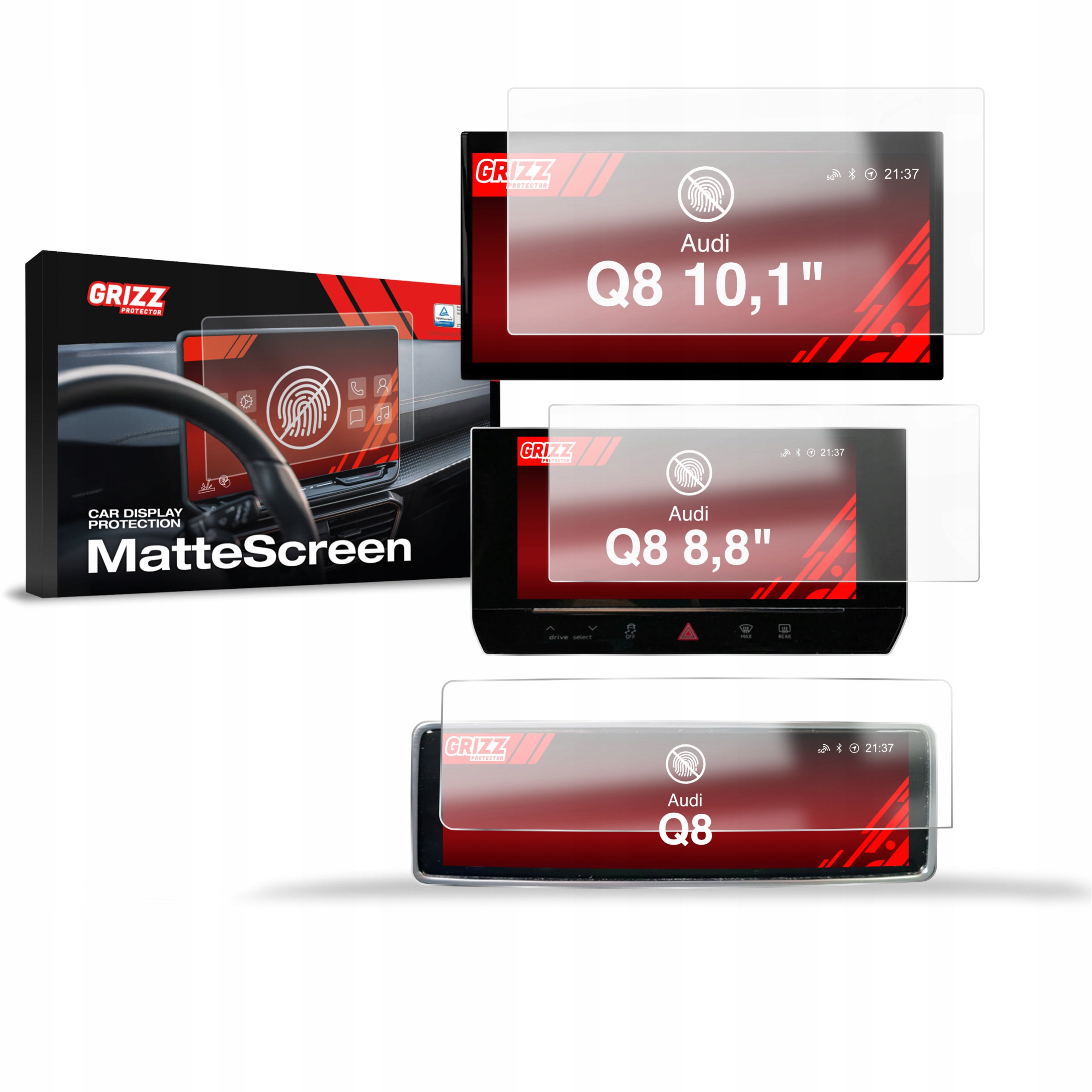 3w1 Folia Antyodciskowa do Audi Q8 (2018-2025)