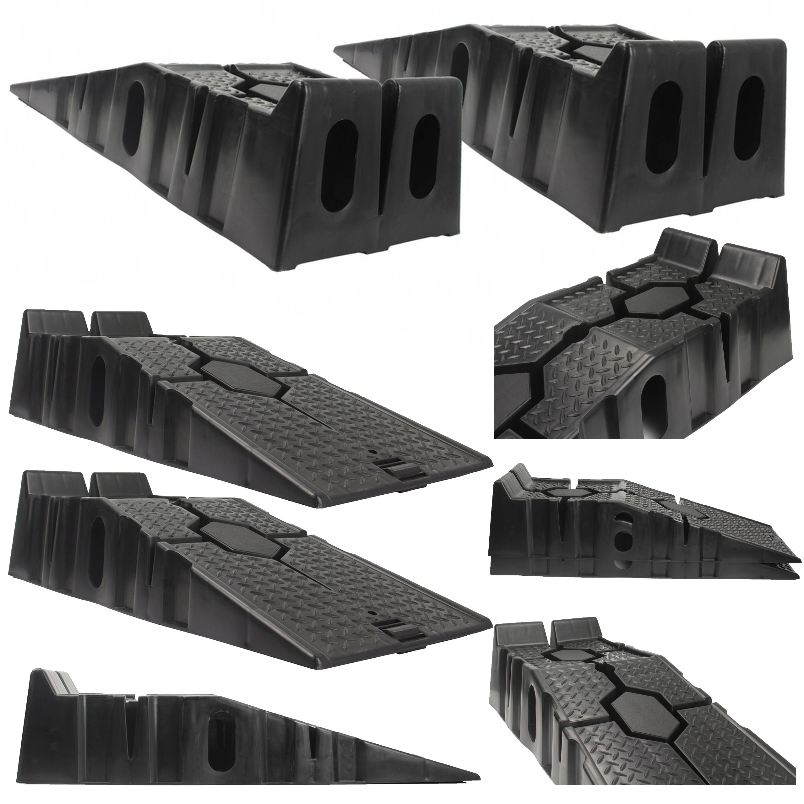 RAMPA NAJAZD PODJAZD SAMOCHODOWY PODNOSNIK KOMPLET