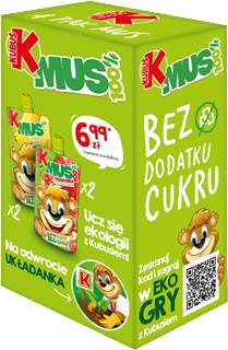 Kubuś MUS Zestaw Mix Truskawka Banan 12 x 100g EAN (GTIN) 5901067453271