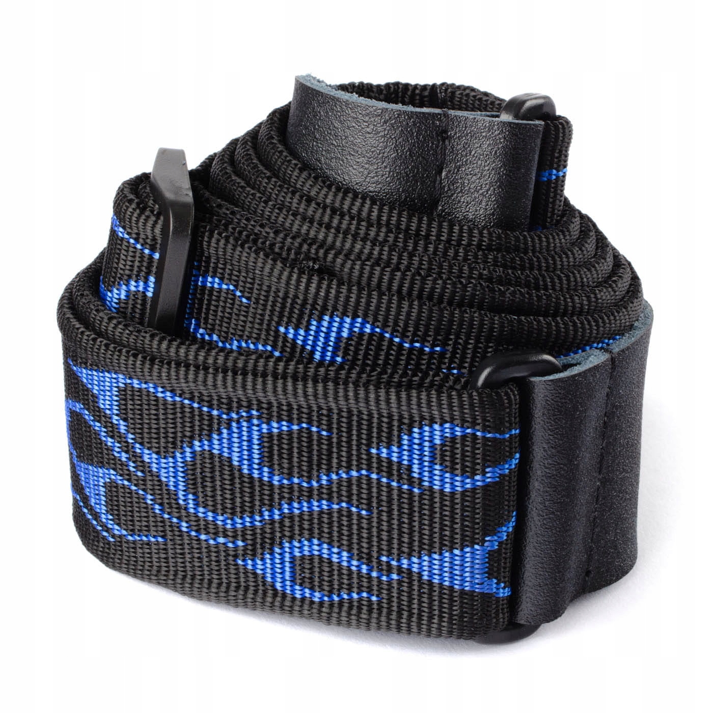 Pasek do gitary Dunlop Classic Flambe Blue D38-11