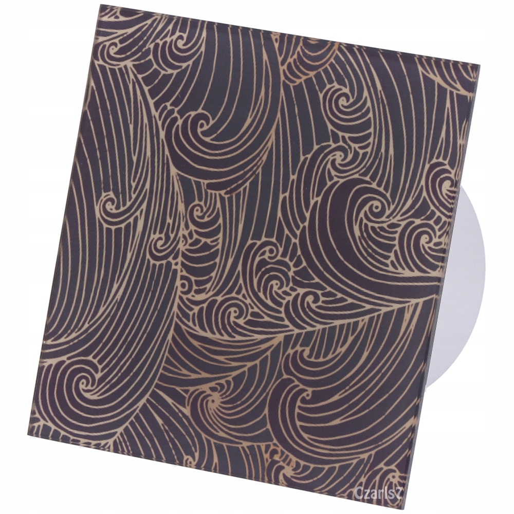 Sklenený Ventilátor Panel FH24 Higrostat Fi 120