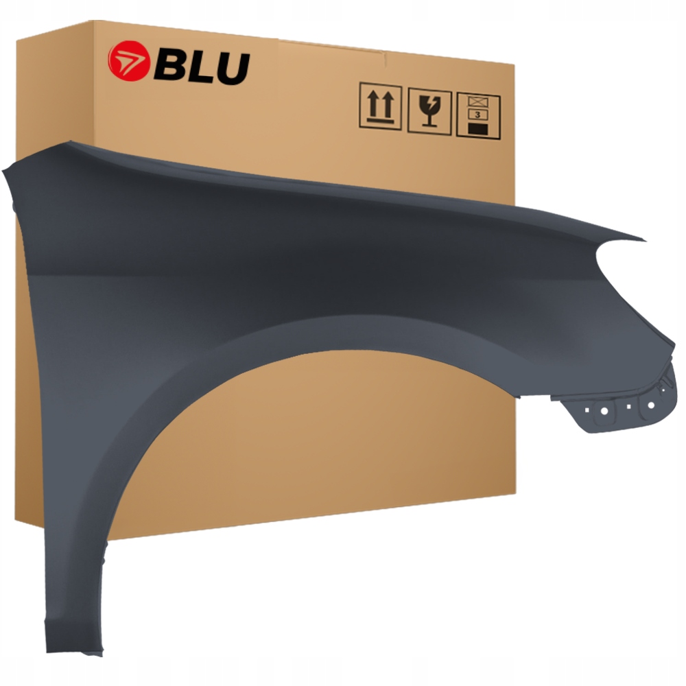 Blu Blatník Vw Golf VI 6 LA7T pravý stříbrný 08-16 přední kombi