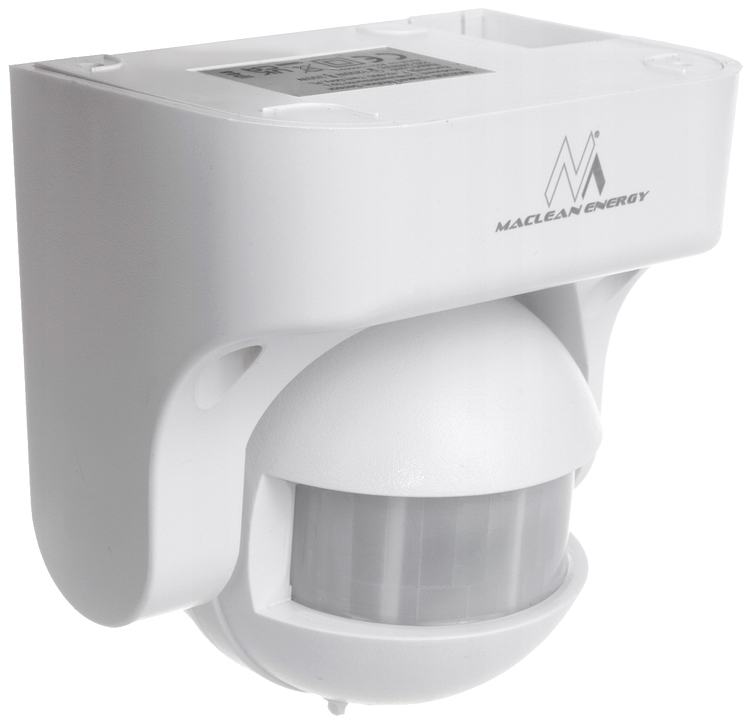 ZEWNĘTRZNY CZUJNIK RUCHU ZMIERZCHU CZUJNIK PIR MACLEAN 180° ZASIĘG 12 m