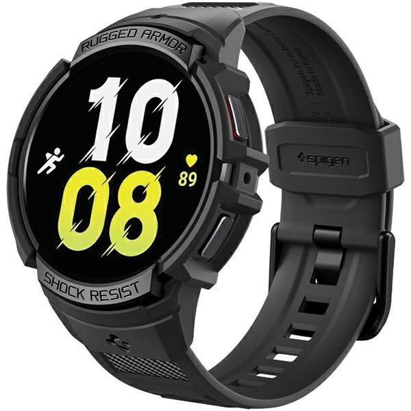Spigen Rugged Armor Pro dla Samsung Watch 640mm Czarny