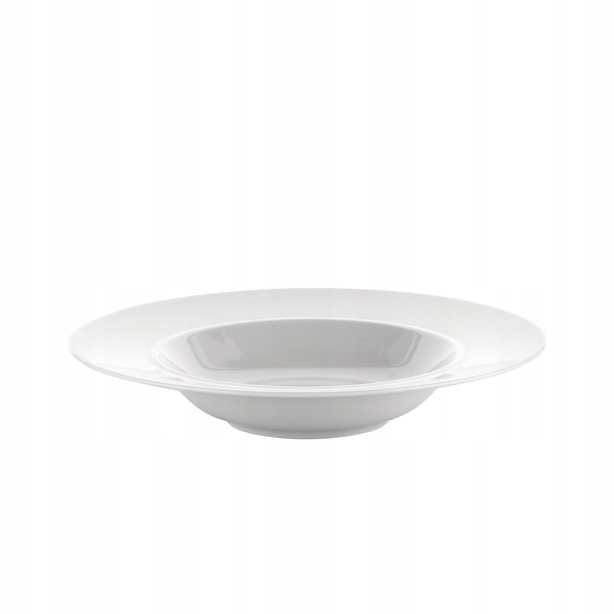 Alessi La Bella Tavola Tanier na polievku 23 cm 4 Ks Biely