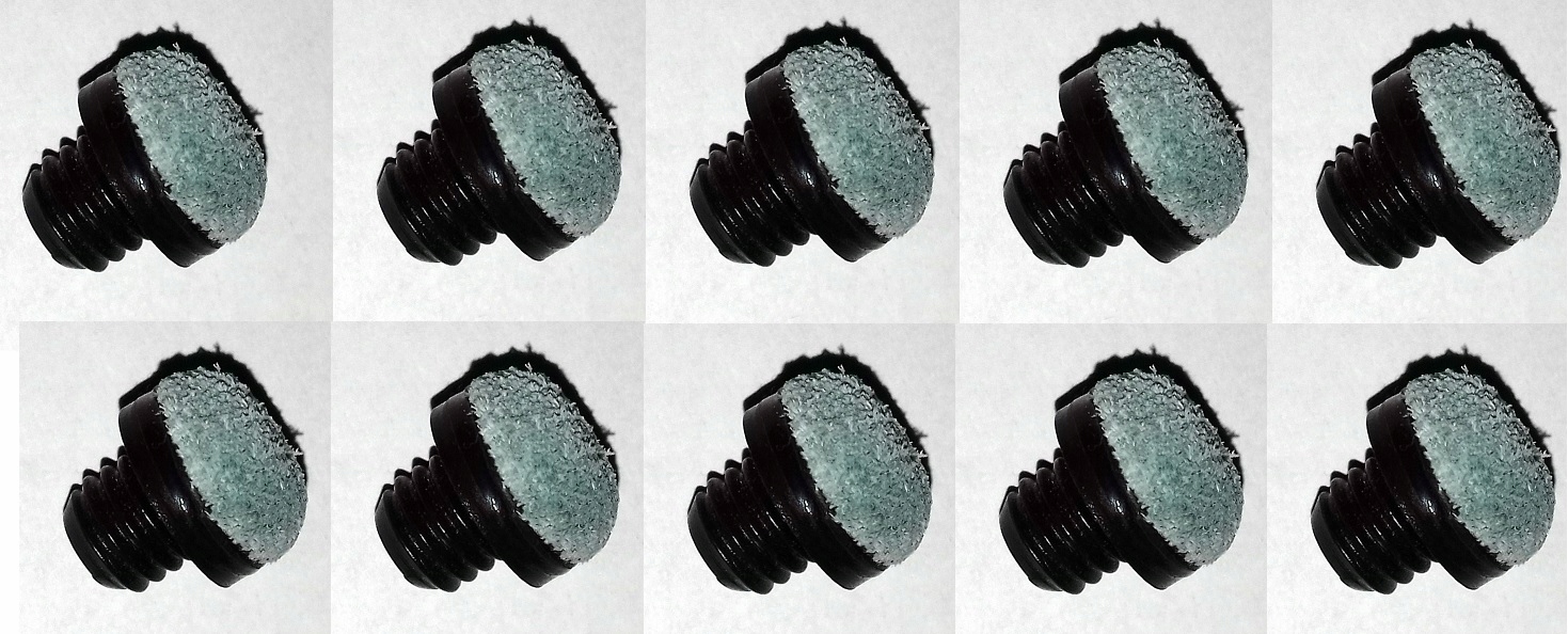 

Końcówki do kija bilardowego 10 szt 12mm gw plas
