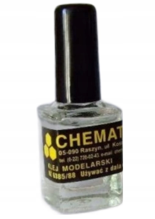 

Klej modelarski z pędzelkiem Chematic