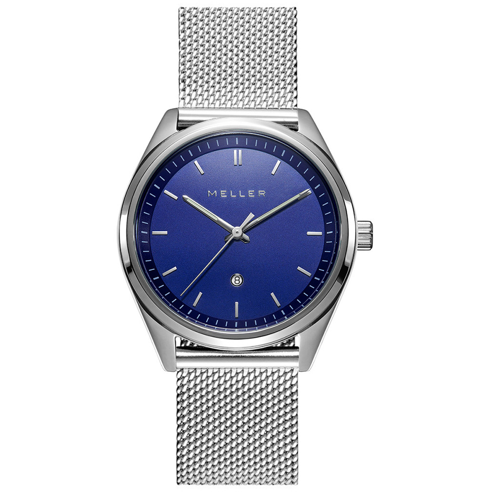 Pánské Hodinky Meller 6PA-MST-2SILVER stříbrný náramek
