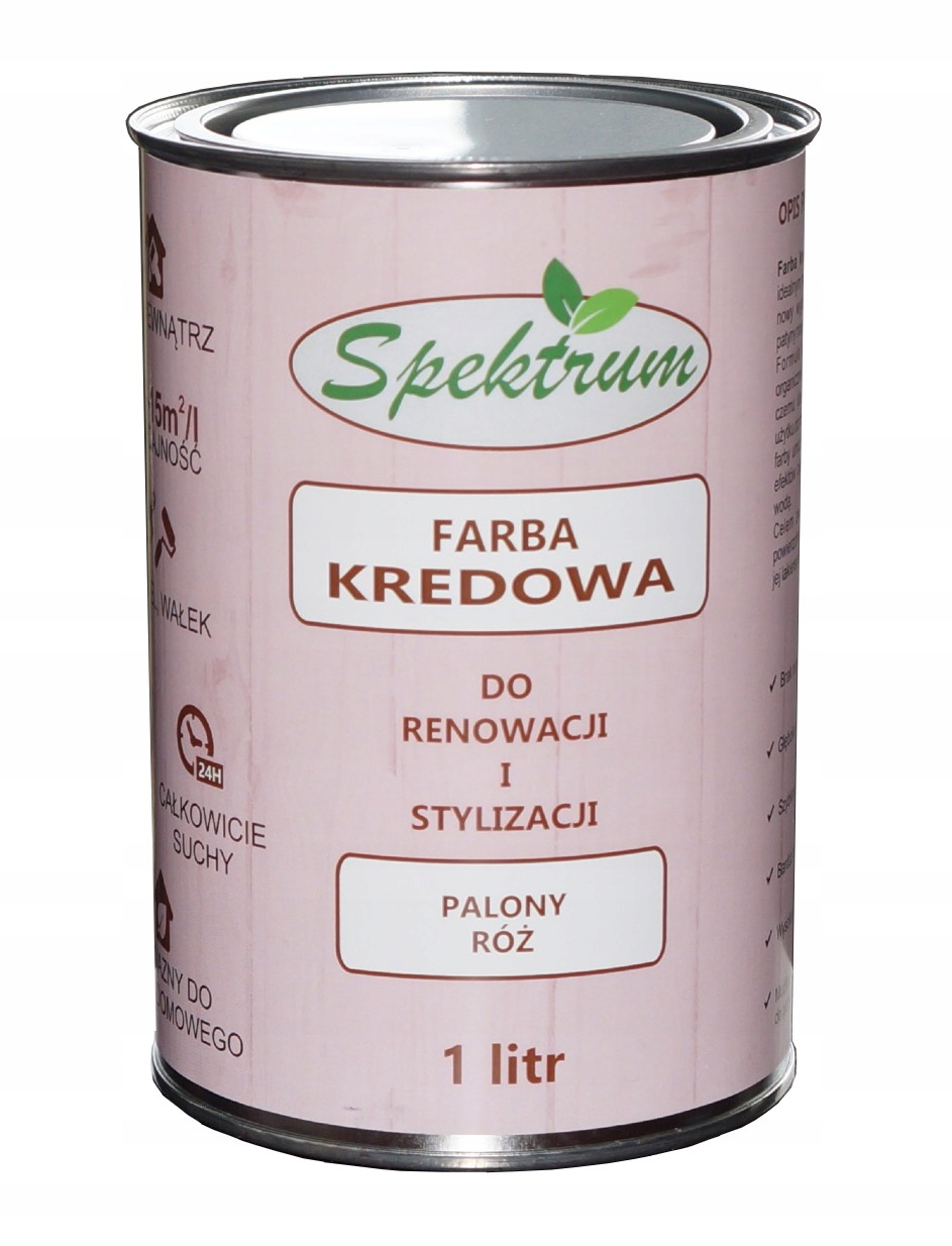 

Farba kredowa do renowacji mebli palony róż -1l
