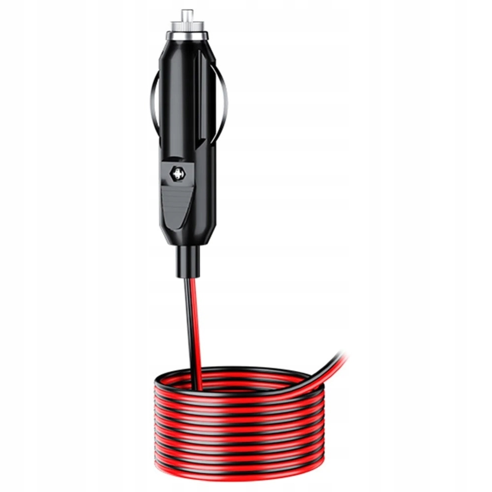 PRZEDŁUŻACZ ZAPALNICZKOWY 4M 16AWG WODOSZCZELNY 15A DO SAMOCHODU