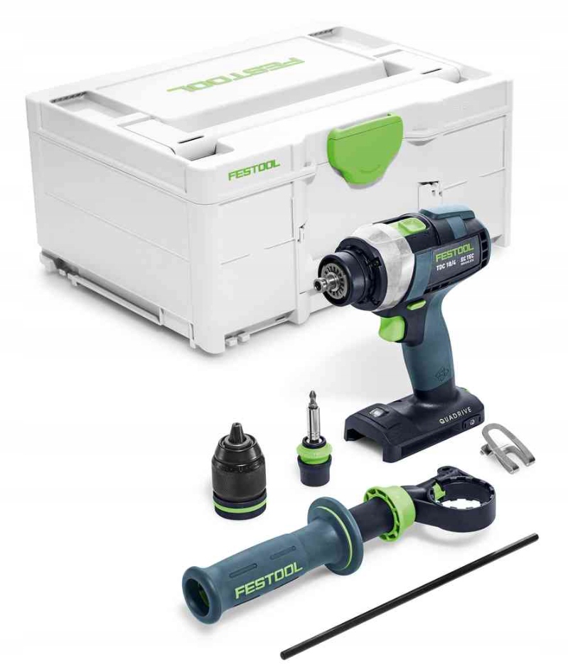 Wiertarko-wkrętarka Festool Tdc 18/4 I-Basic 18V