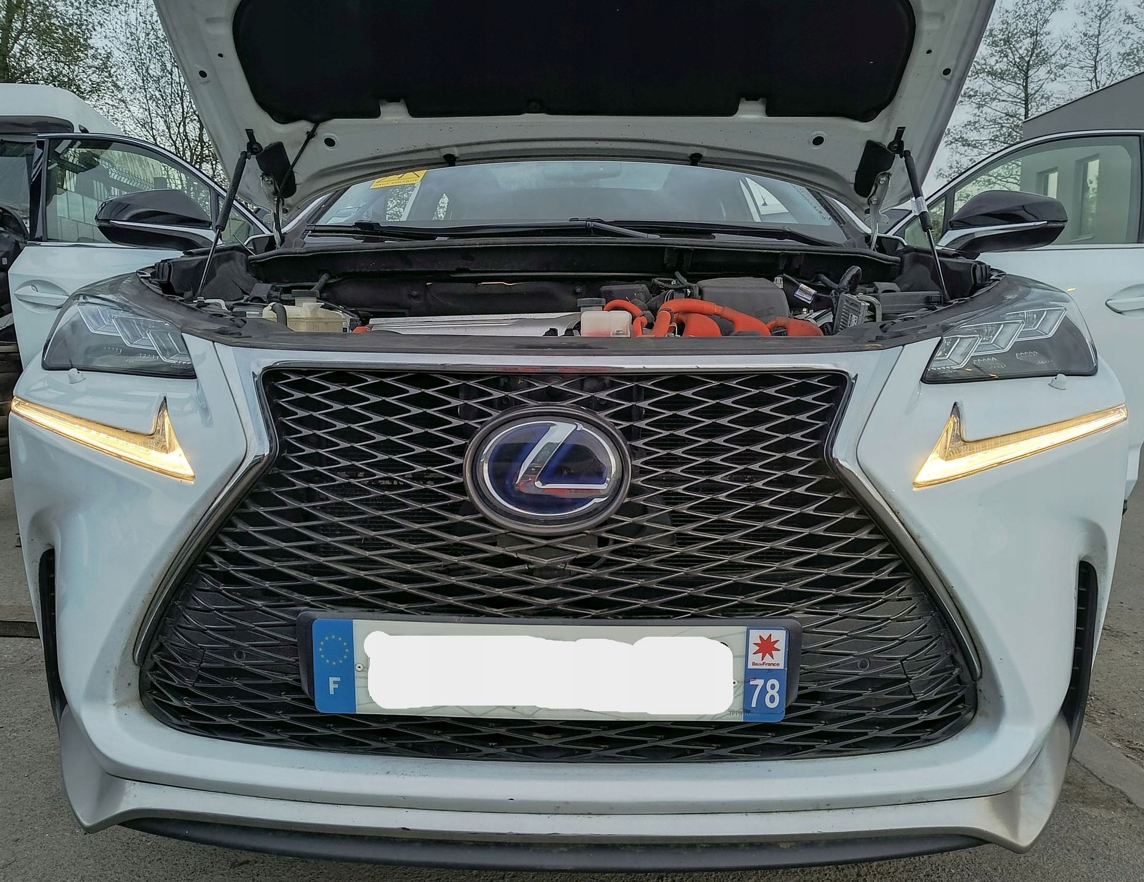 бампер задний крышка багажника задняя электрическая ремень четверть lexus NX и