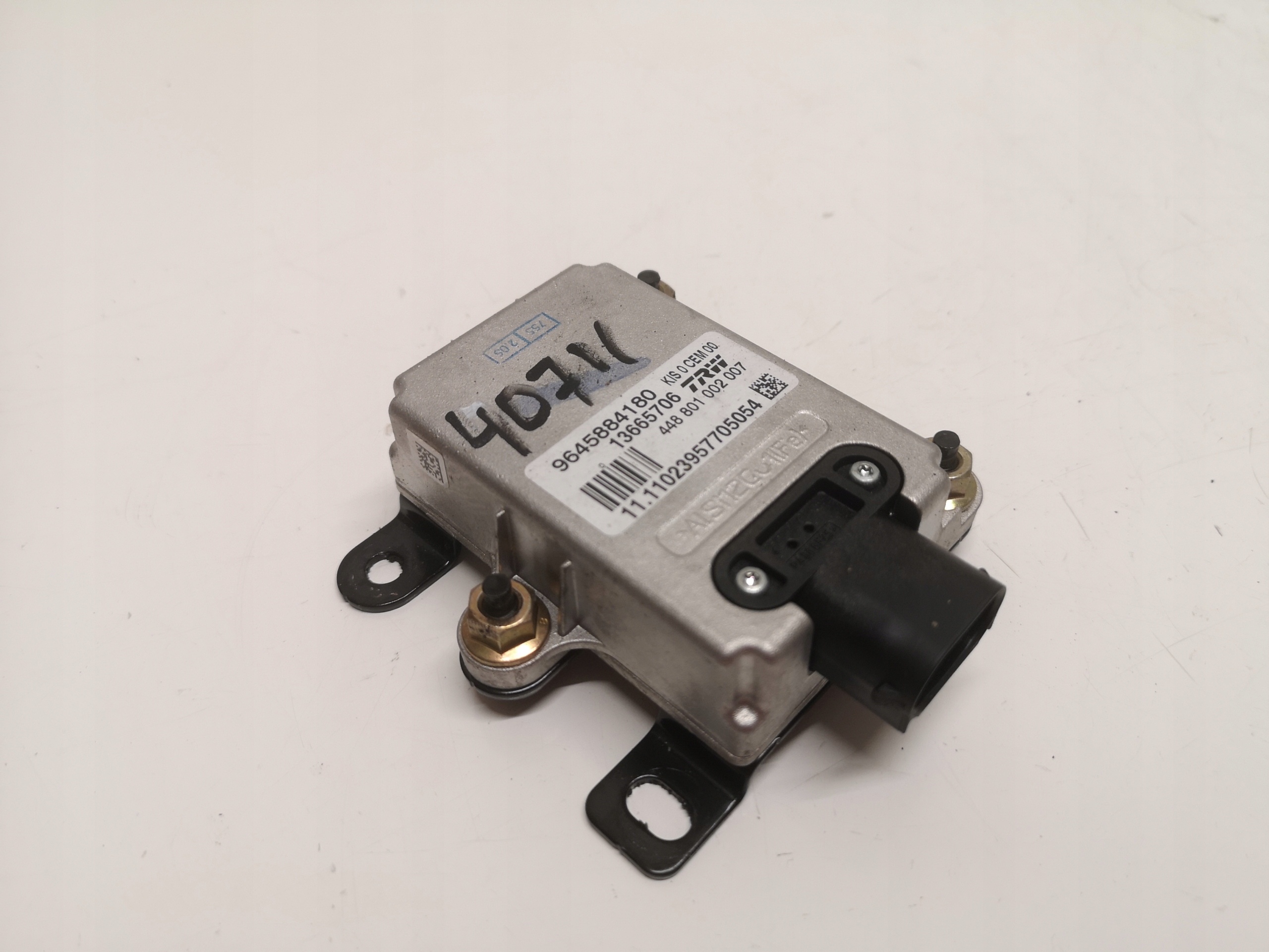 PEUGEOT 407 CZUJNIK PRZYŚPIESZENIA STEROWNIK MODUŁ ESP 9645884180 13665706