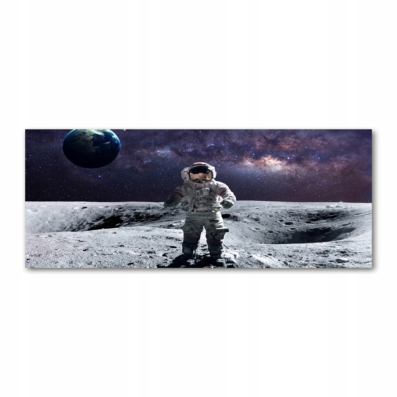 

Foto obraz na szkle akrylowym Astronauta 125x50 cm