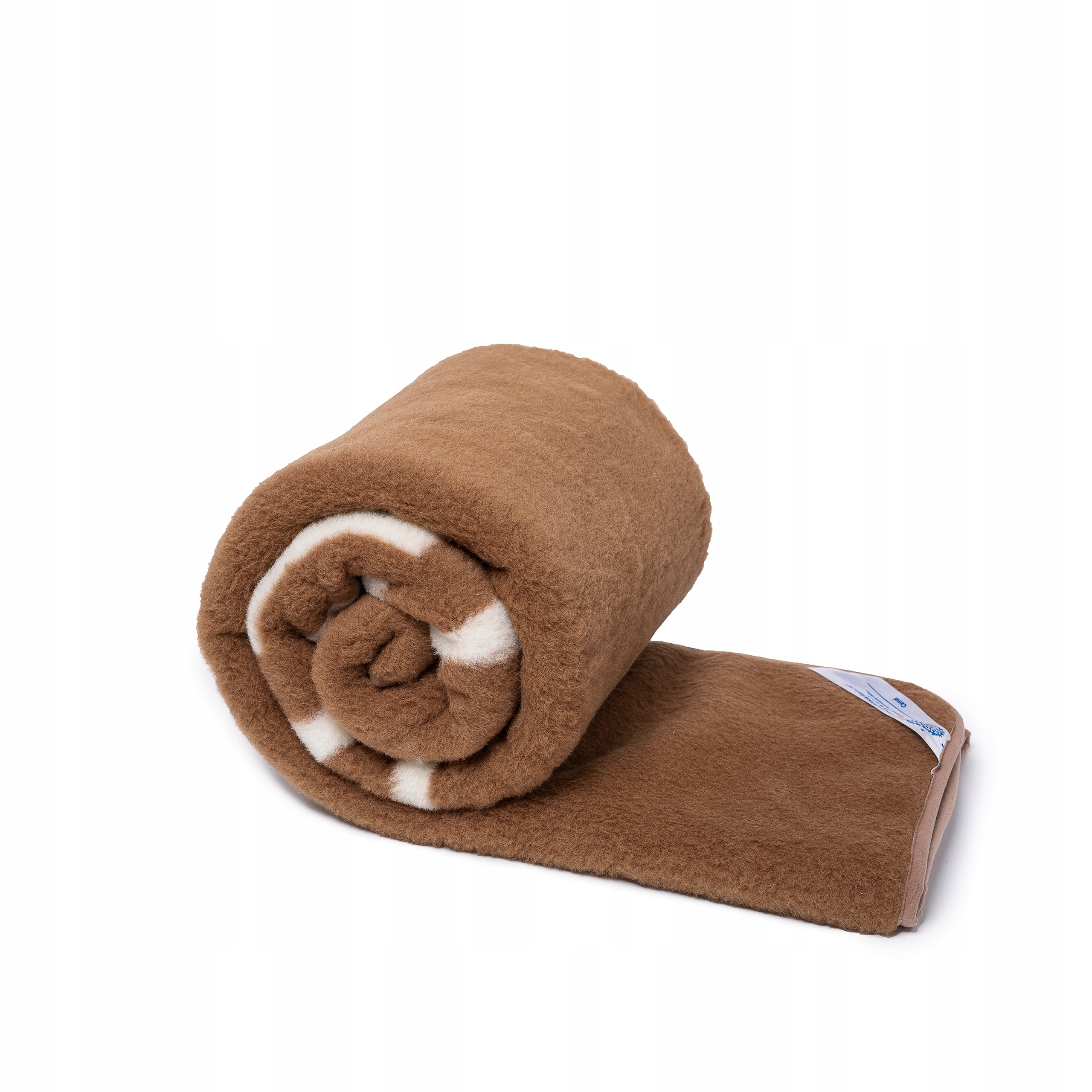 Vlnená Deka 180x200 Camel Hnedá Grécka Antireumatická Bronzová Indigo