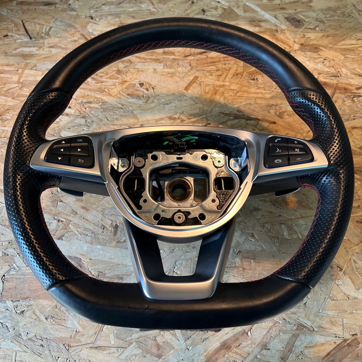 steering wheel,, MULTIFUNKCJA MERCEDES CLA with shifting