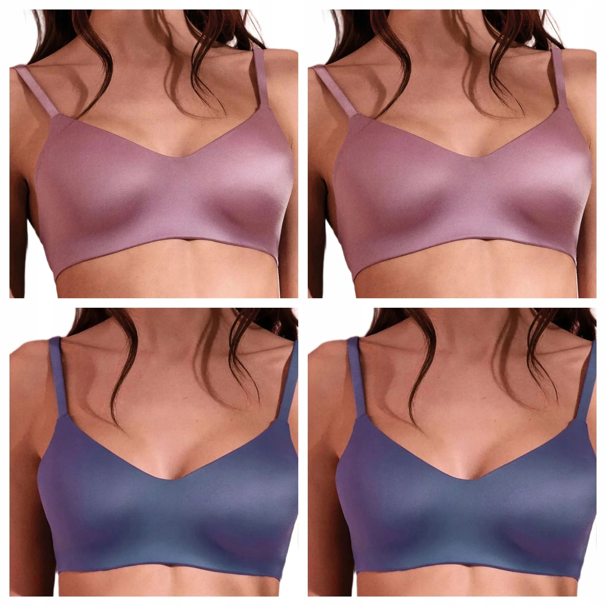 4 ks Podprsenka Lormar Active Ultrashine 2x růžová 2x džíny Xs