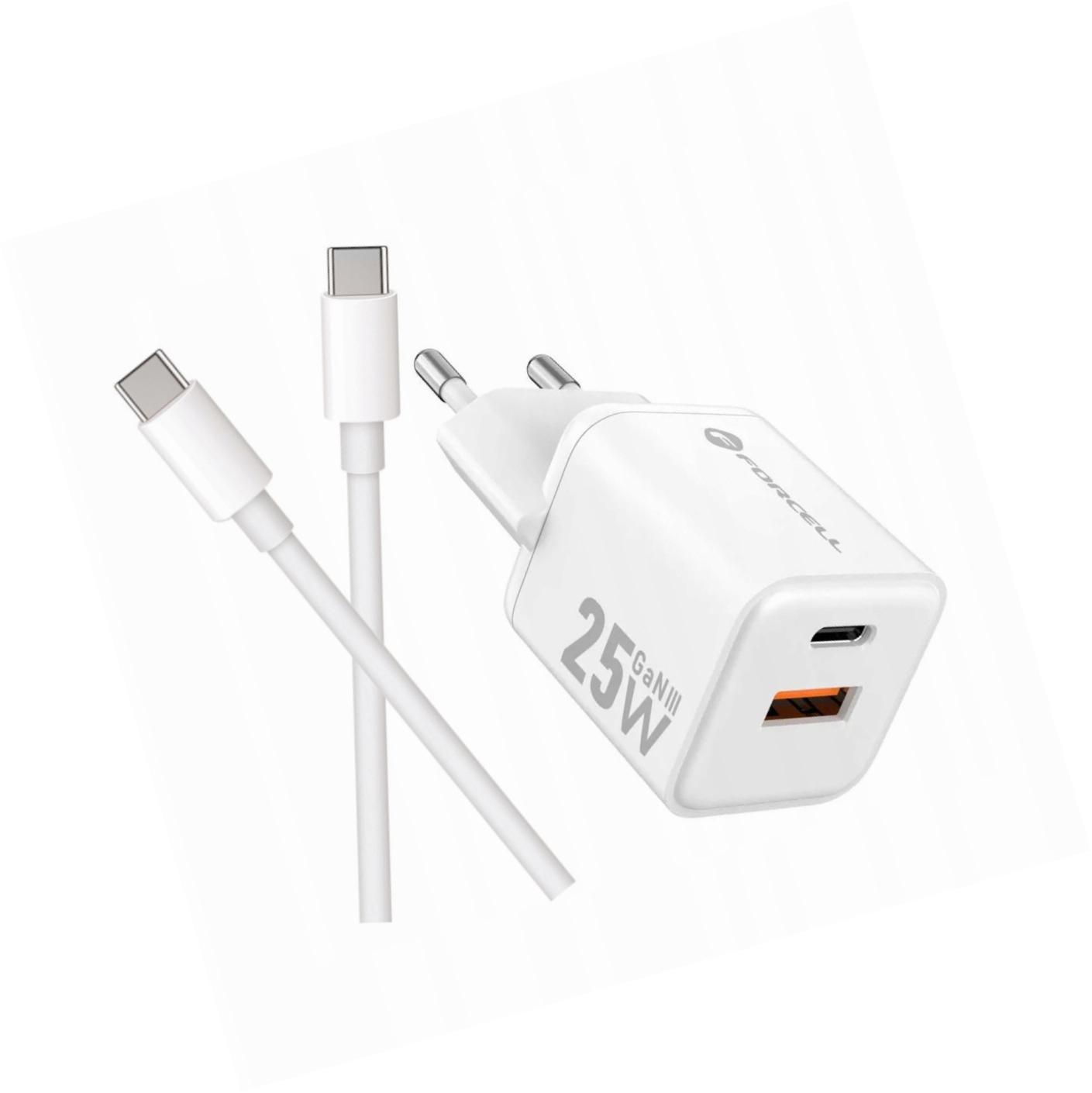 Szybka ładowarka Gan 25W z długim kablem Usb-c do Xiaomi Redmi Note 15 5G