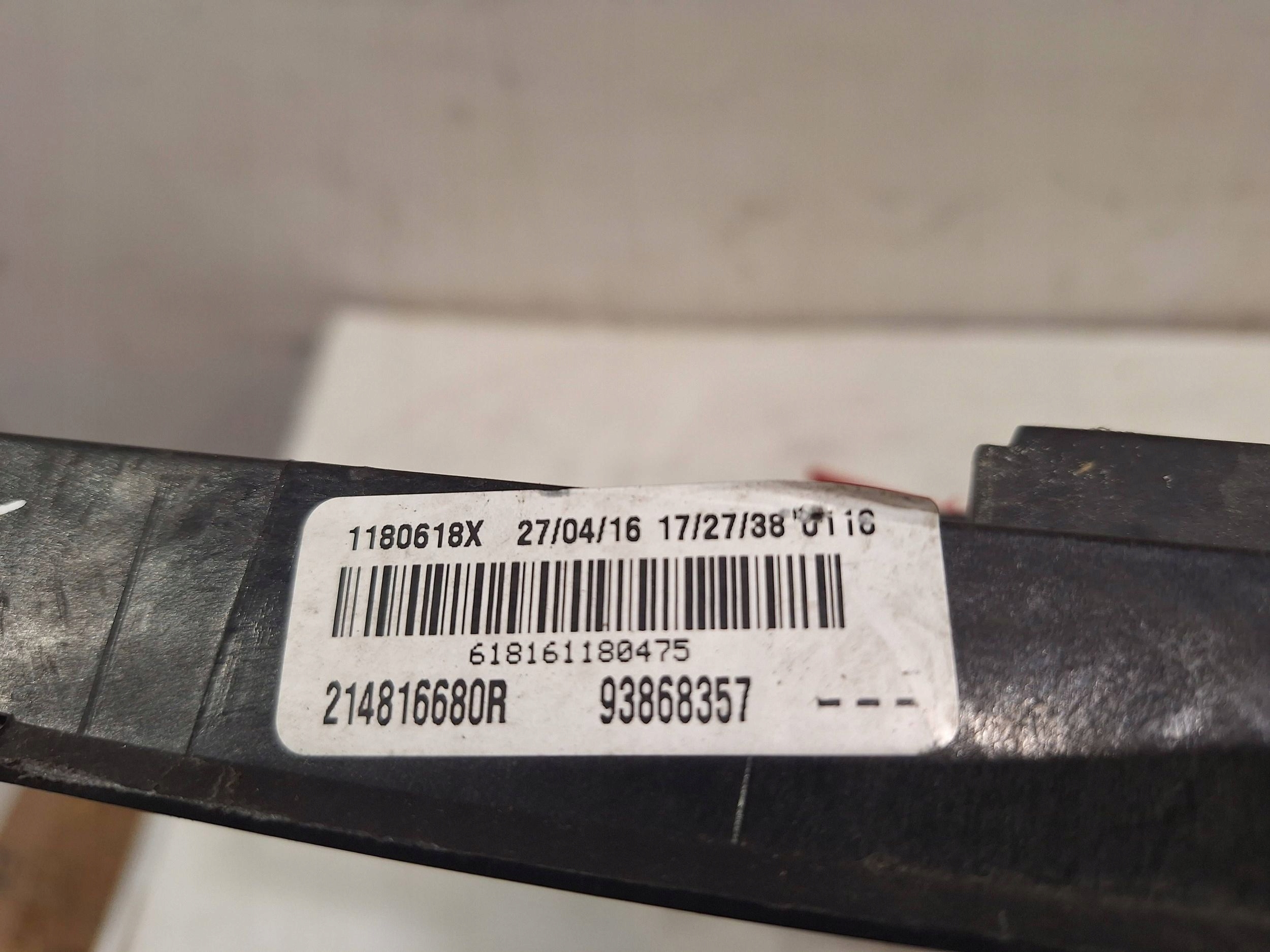 Ventilateurs Radiateur 214816680R RENAULT TRAFIC III VIVARO B TALENTO 14
