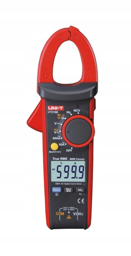 

Miernik cęgowy 600 A TrueRMS Uni-T UT216B