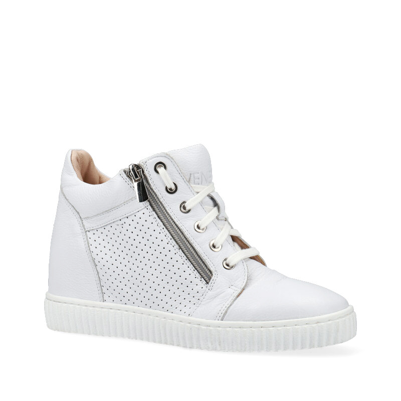 Arturo Vicci Sneakersy białe na koturnie 36