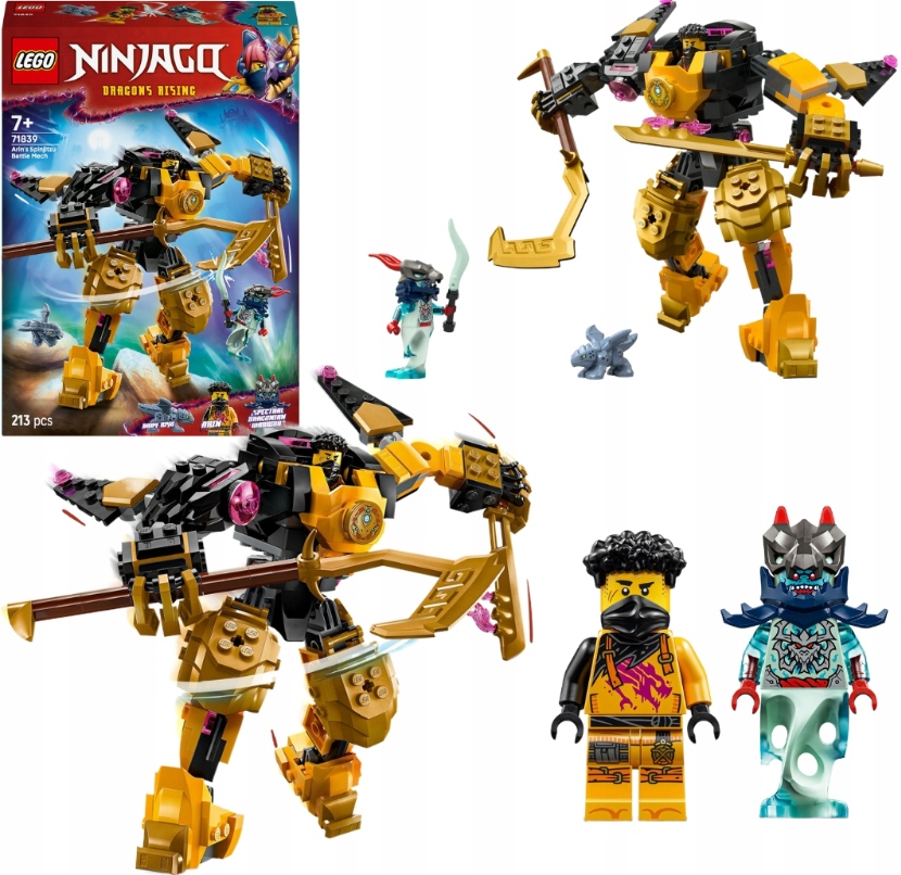 Lego Ninjago Arin Robot Bojowy Spinjitzu Mech Bojowy Zestaw Bitewny