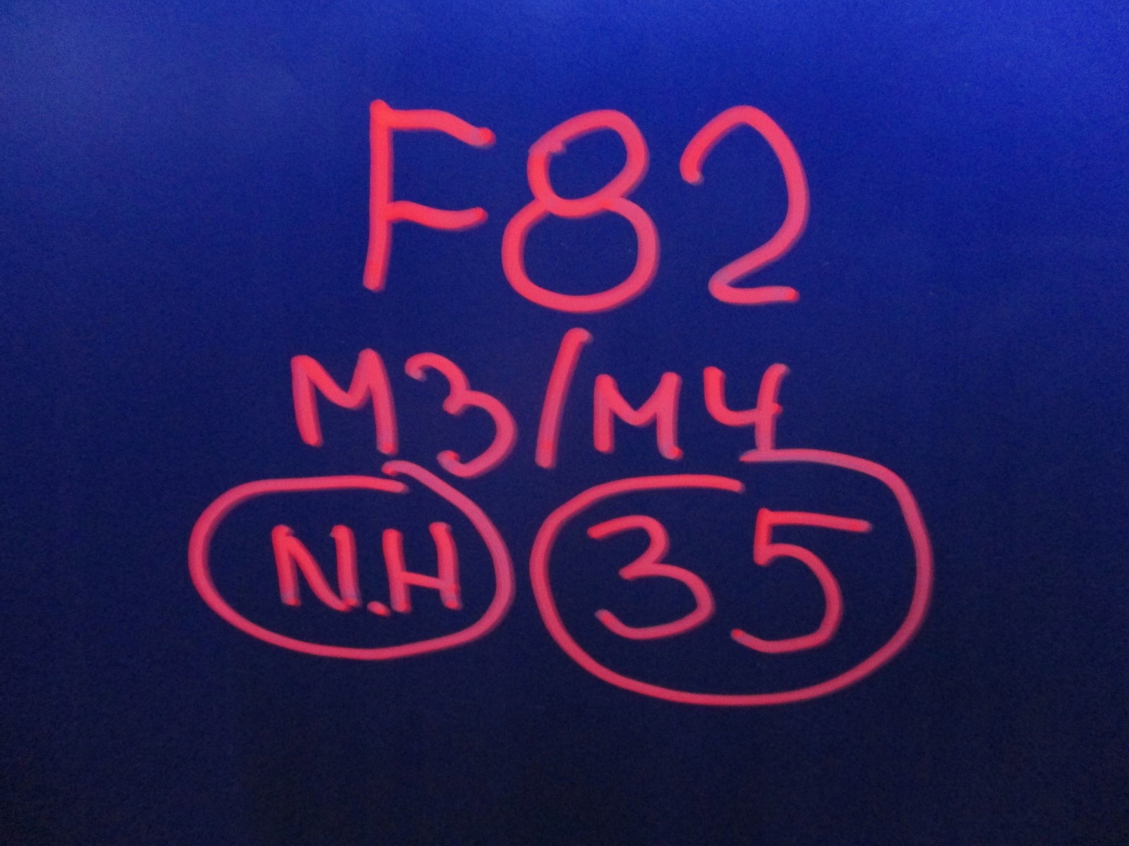 bonnet BMW M3 M4 F82