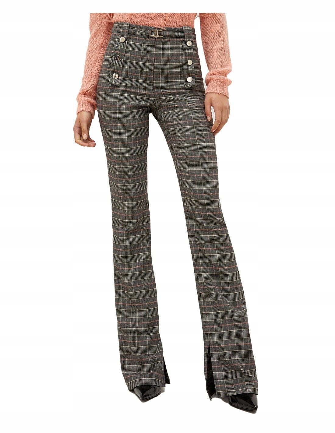 Liu Jo Vzorované Kalhoty S Pásek (M)