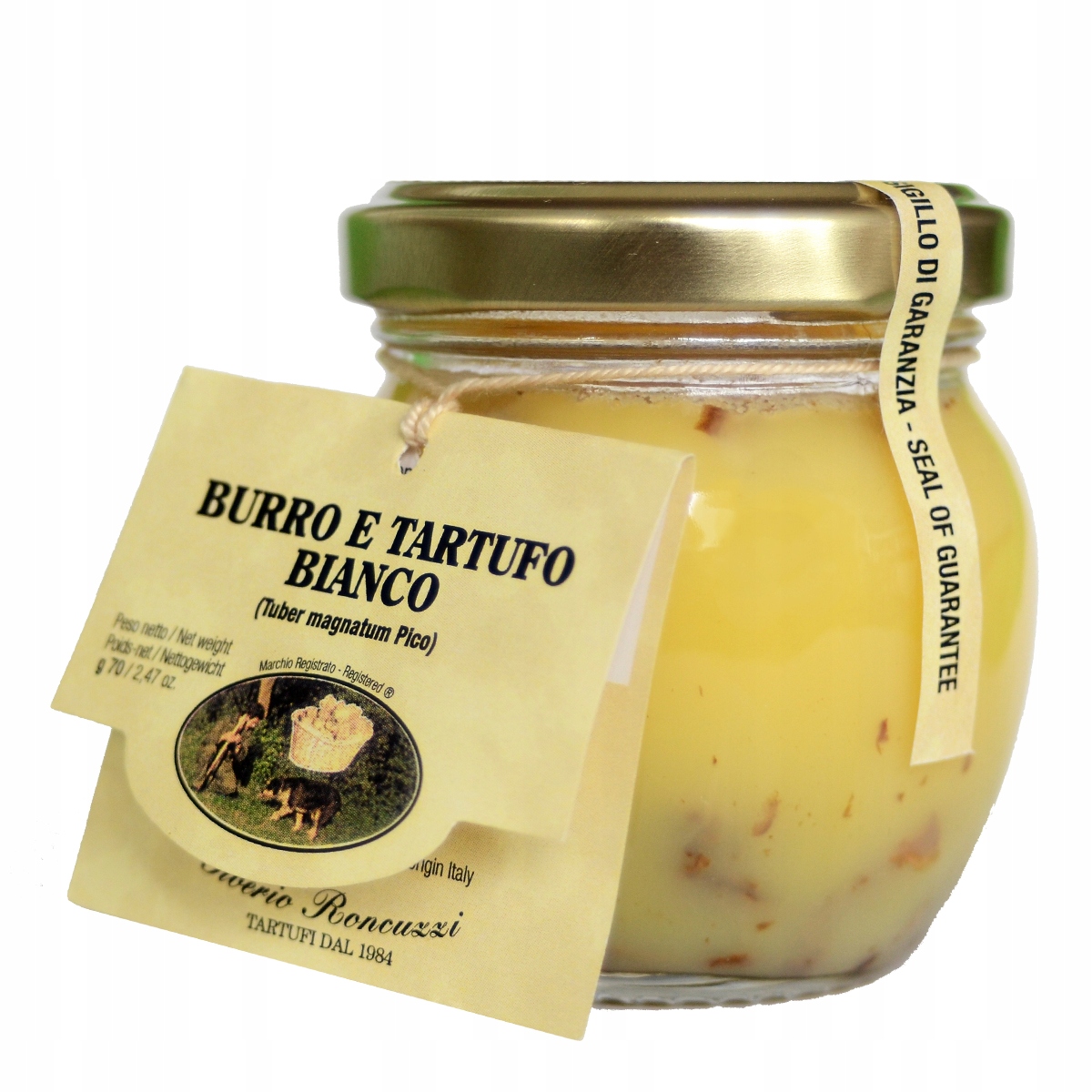 Levně Lanýž bílý v másle – Roncuzzi 1984 – Italský – 70 gr.