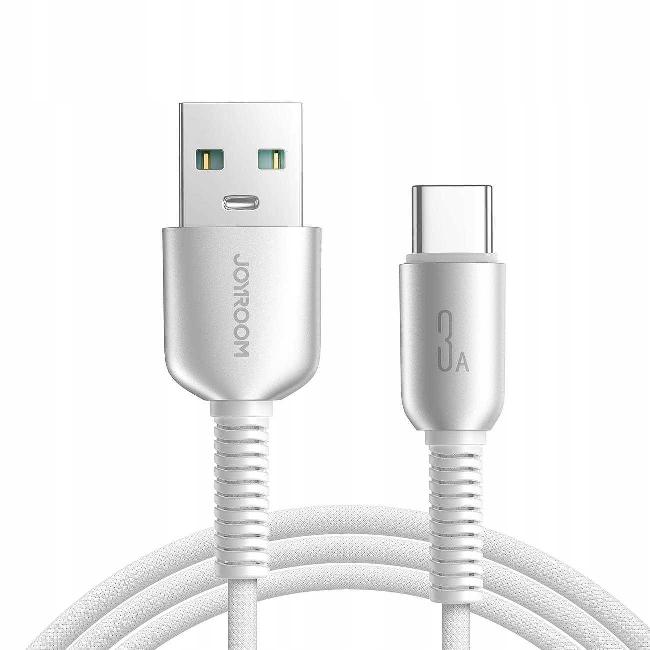 Kabel Joyroom S-A51 Cutting-Edge Series 3A Usb-a Usb-c 1,2m jasnoszary