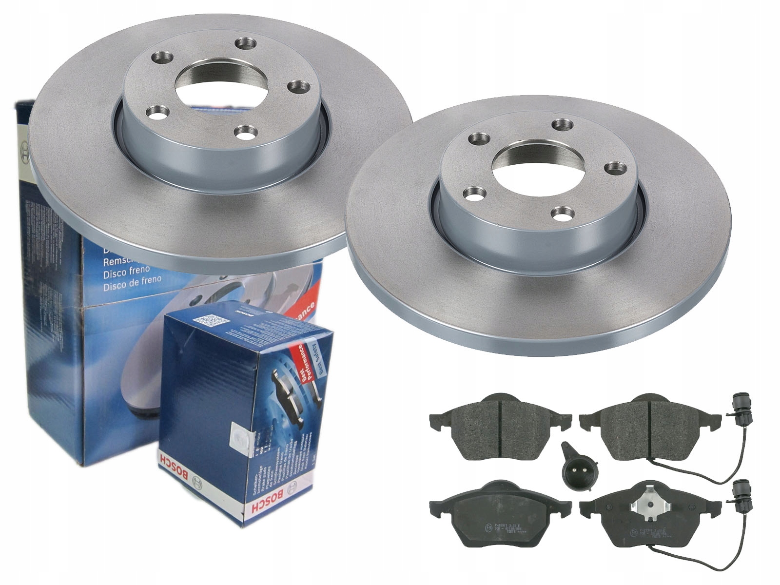 Диски колодки BOSCH передня AUDI 100 A6 C4 288MM