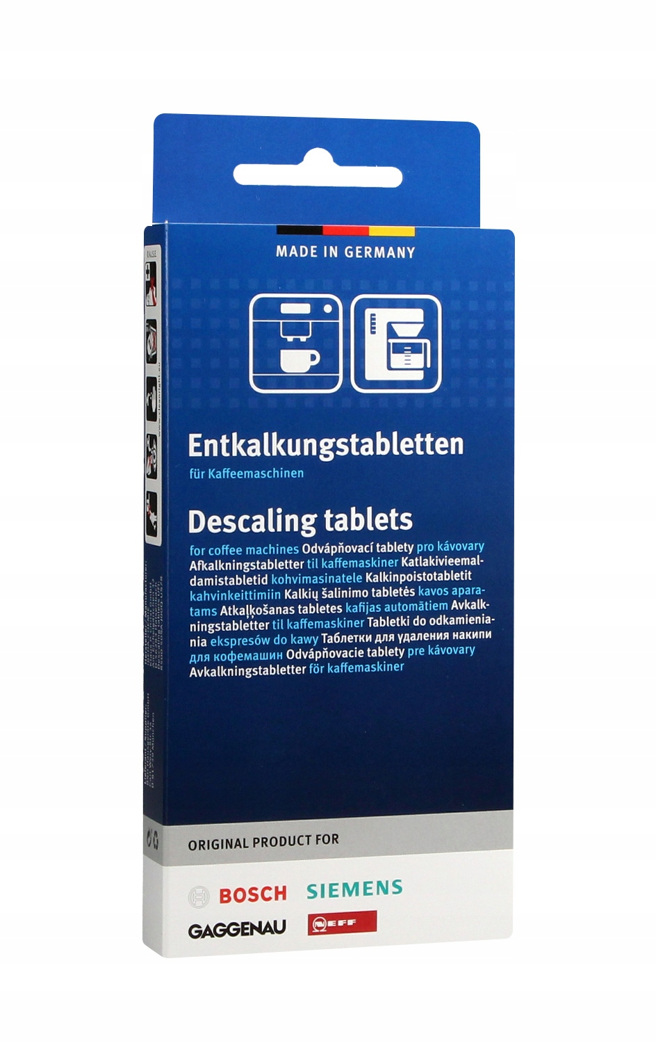 

Tabletki odkamieniające Bosch Siemens 311974 2w1
