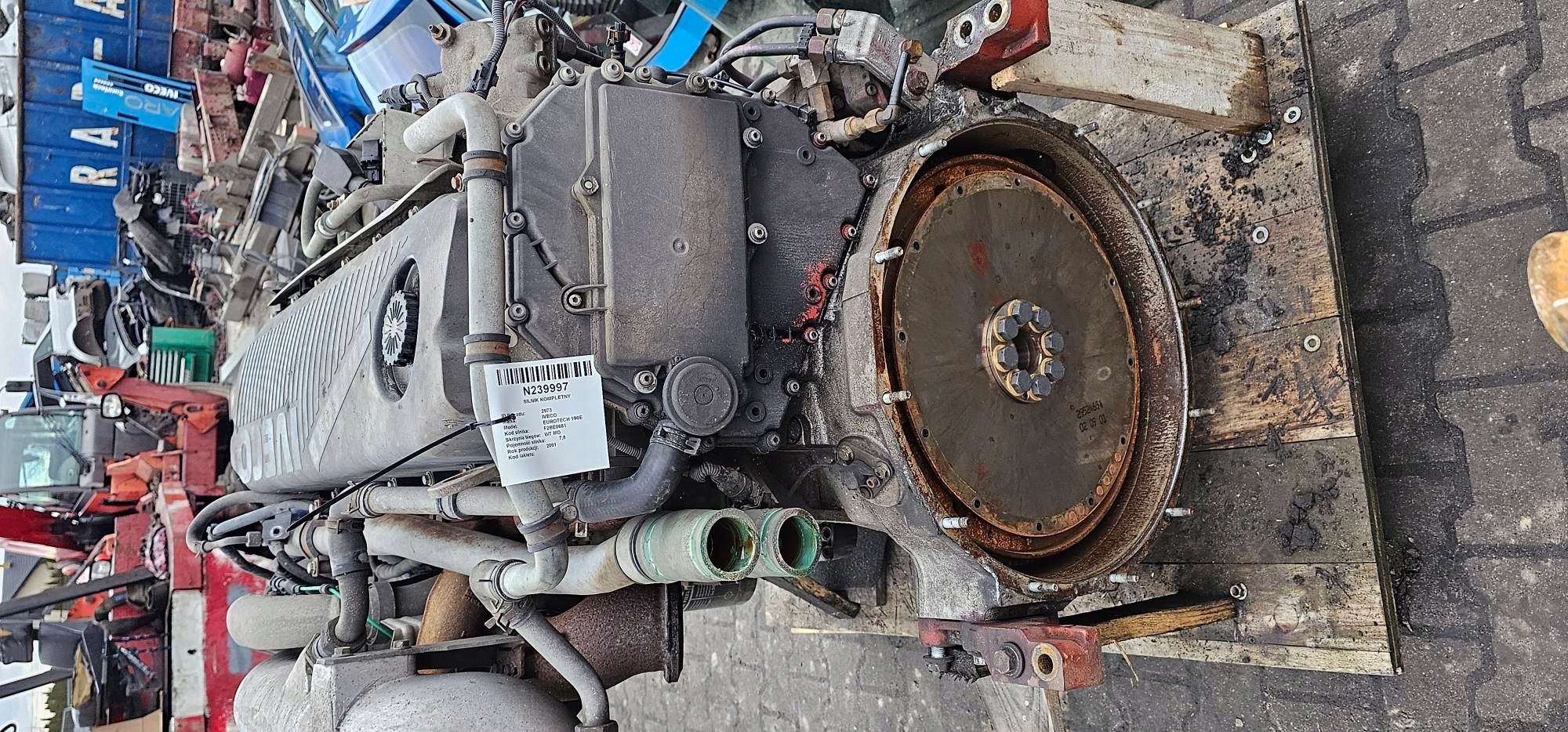 engine complete F2BE0681D IVECO EUROTECH 190E