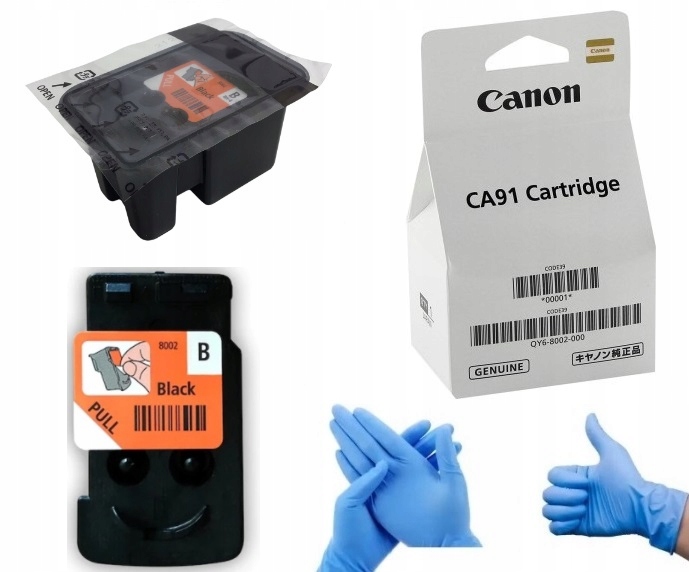 Nová Originální Černá Hlavice Canon G3400 G3410 G3411.. Návod