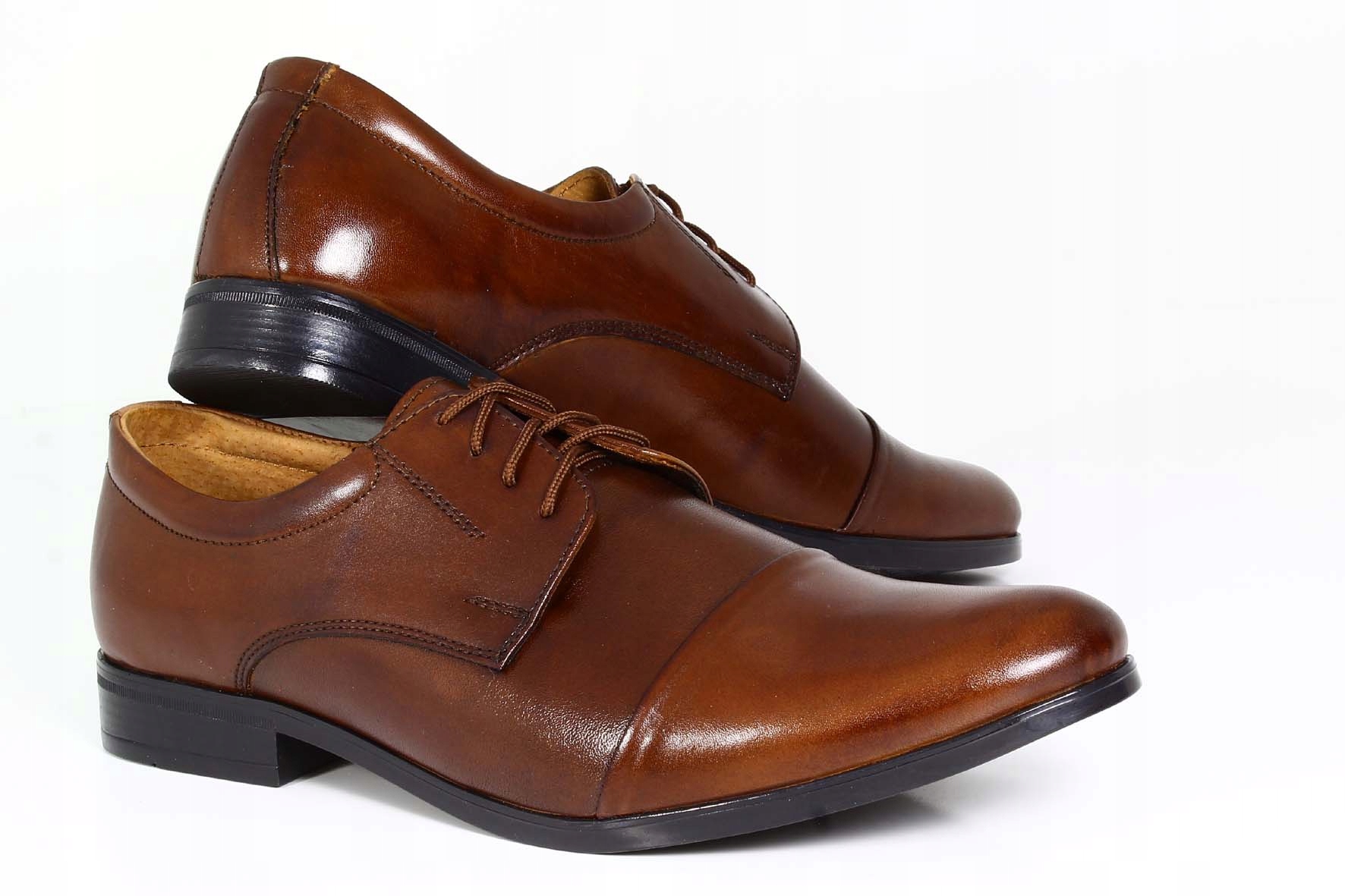 Elegantní Společenské Pantofle 632 Hnědá 44