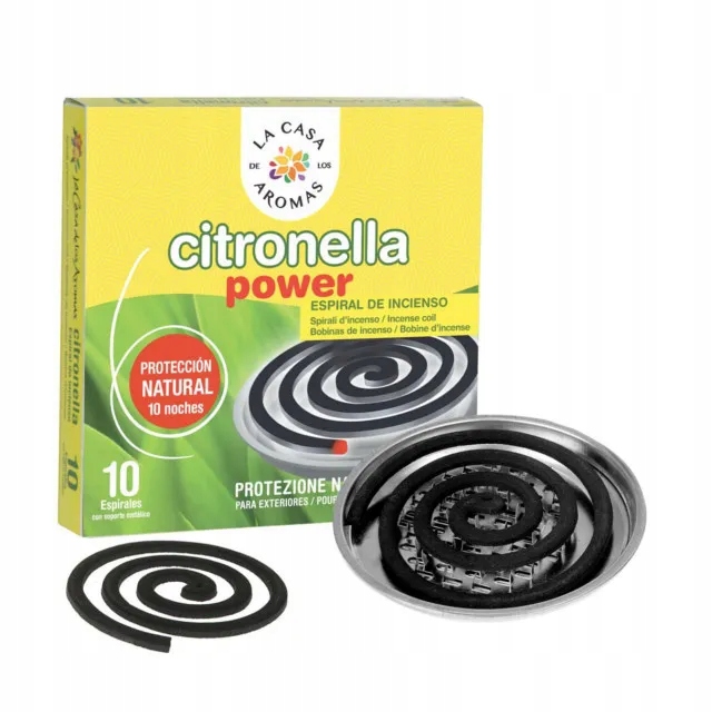 

Lca Spirala na komary z metalową osłonką, 10 sztuk