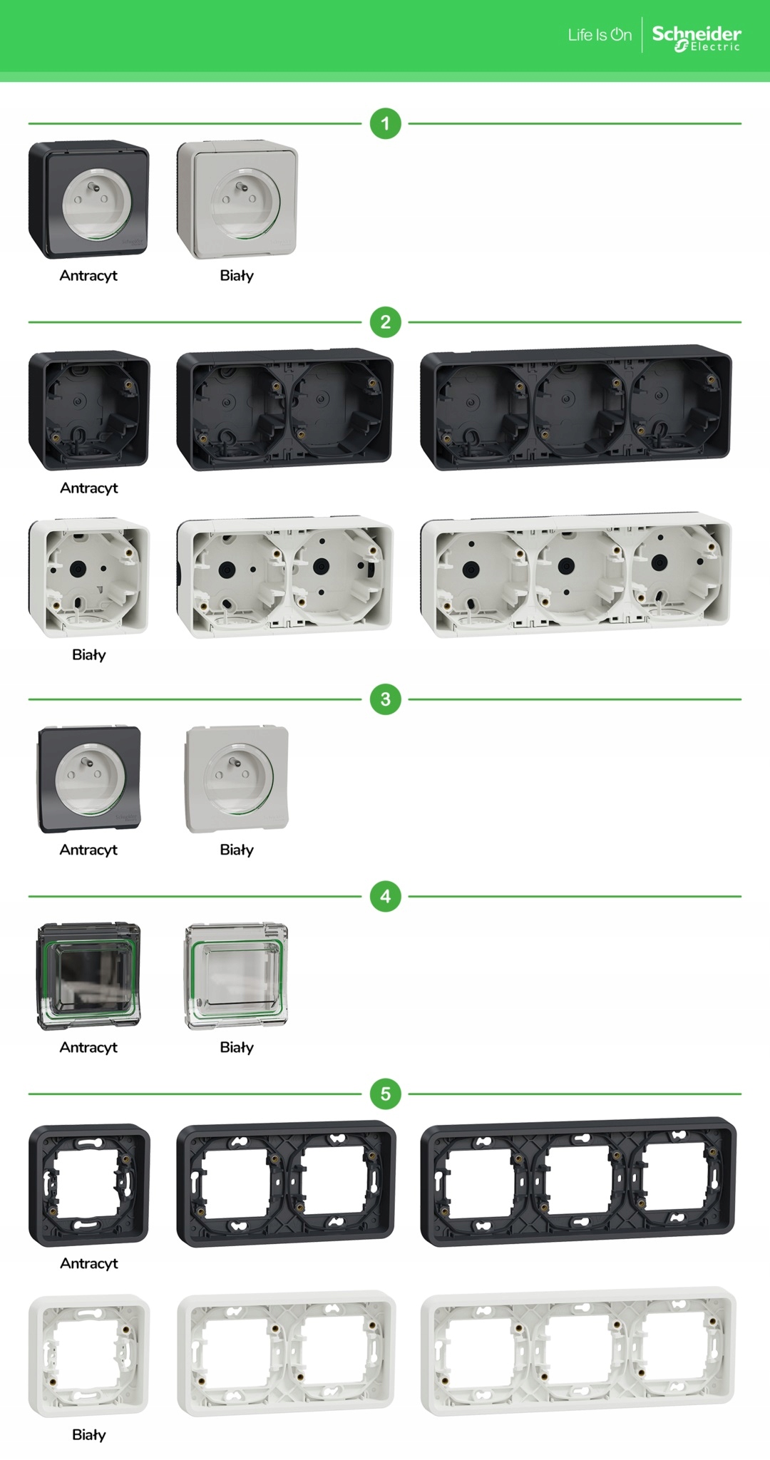 SCHNEIDER MUREVA GNIAZDO POJ. NATYNKOWE MUR39030 Typ gniazda Gniazdo