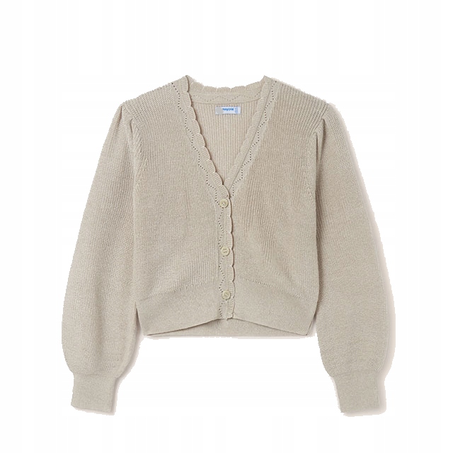 

Sweter dziewczęcy Mayoral 6331 zapinany beż r.152